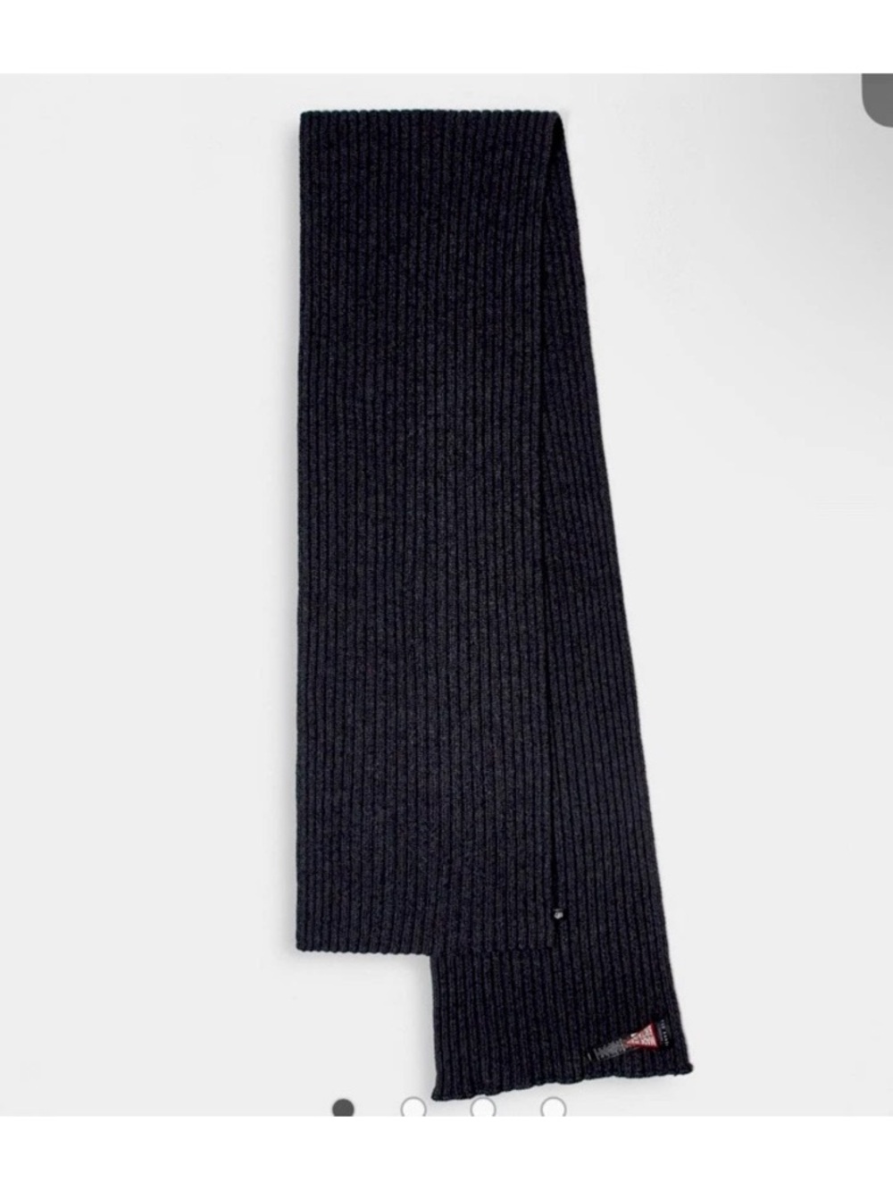 Ted Beker Navy Men's BRibbed Knit Scarf -